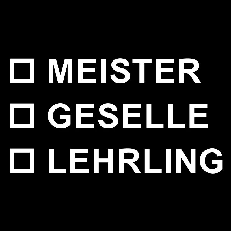 Master Journeyman Apprentice