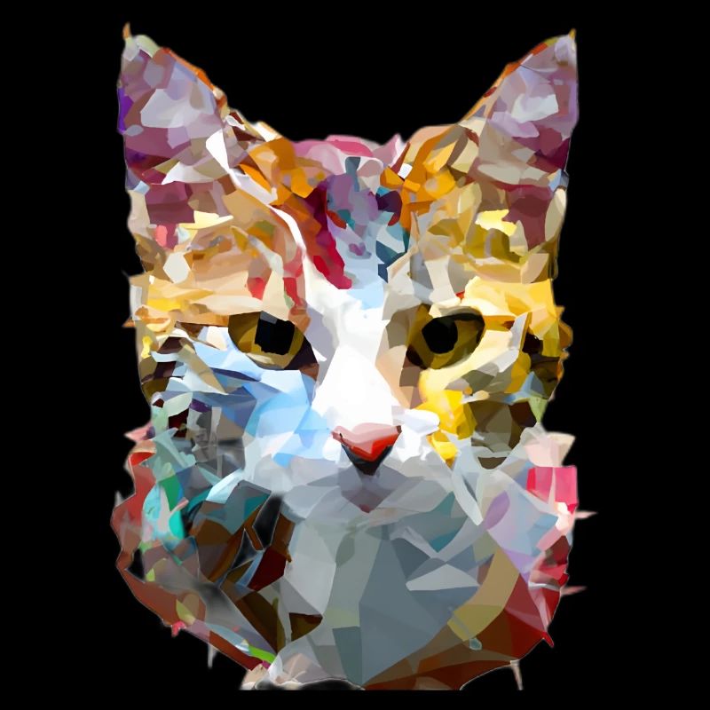 Abstract Polygon Geometric Cat