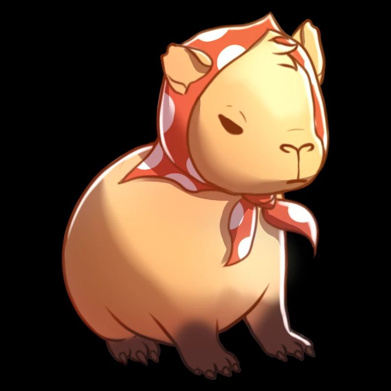 Babbushkapybara Babushka Capybara