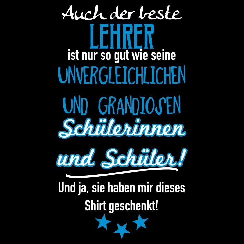 Bester Lehrer Shirt