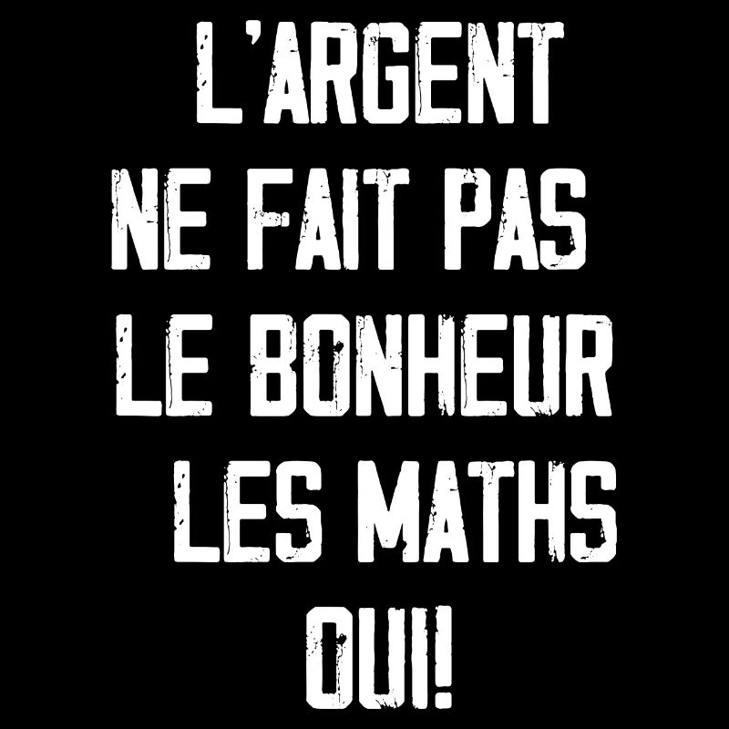 L argent ne fait pas les maths oui