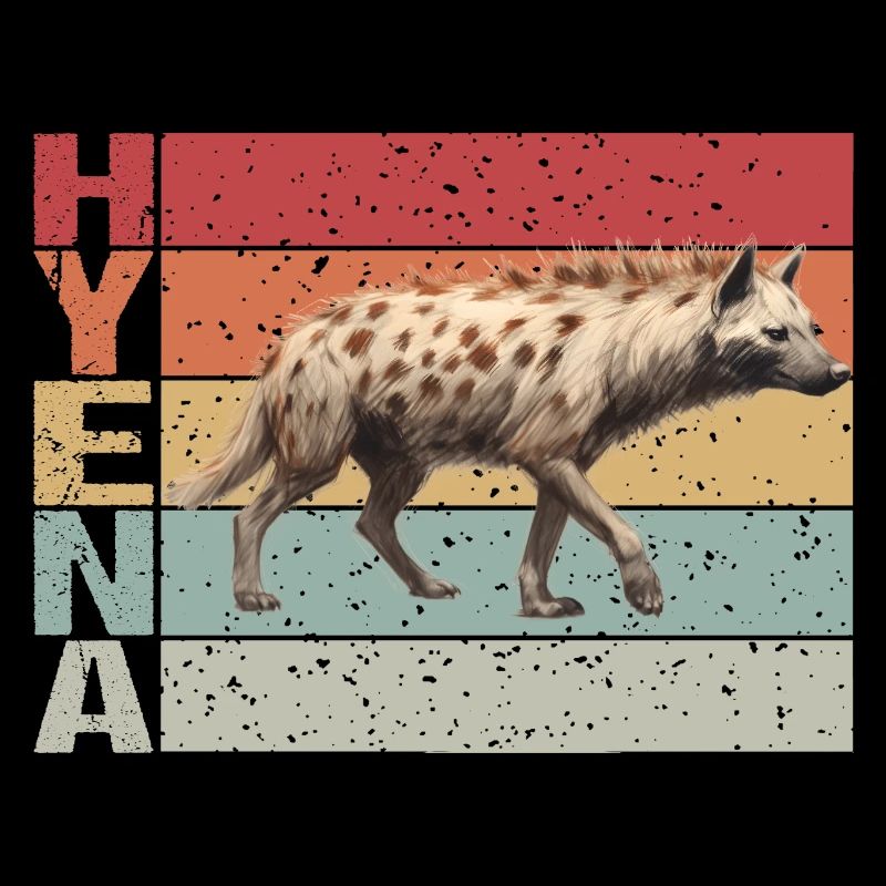 Hyäne Retro style