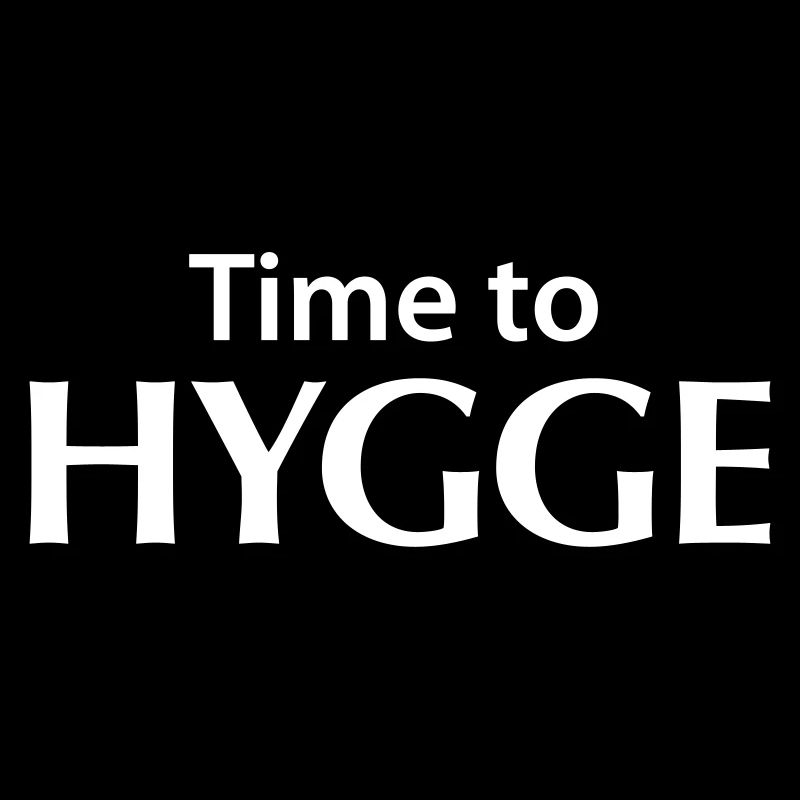 Il est temps de Hygge! Sentant la satisfaction du bonheur