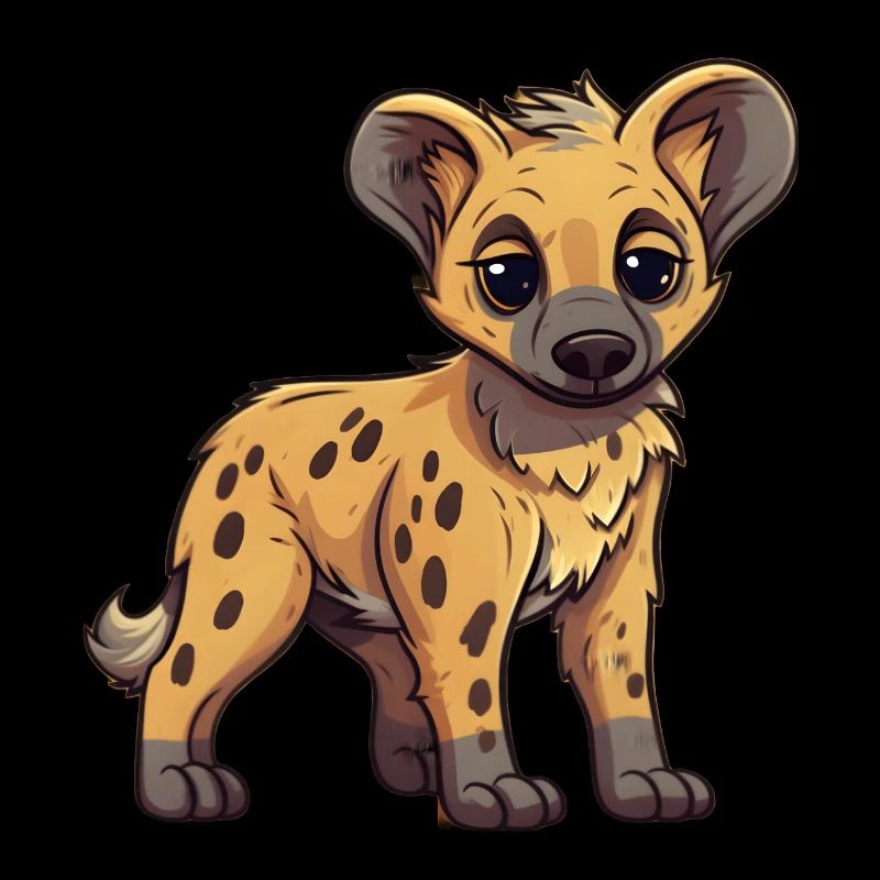 Super mignon Hyènes Bébé