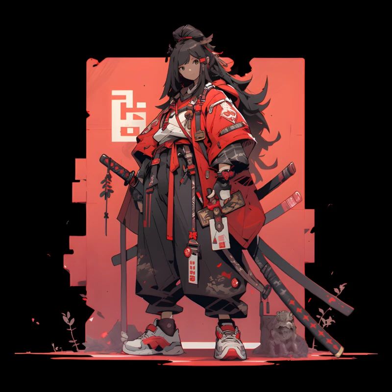 Cute Samurai Girl