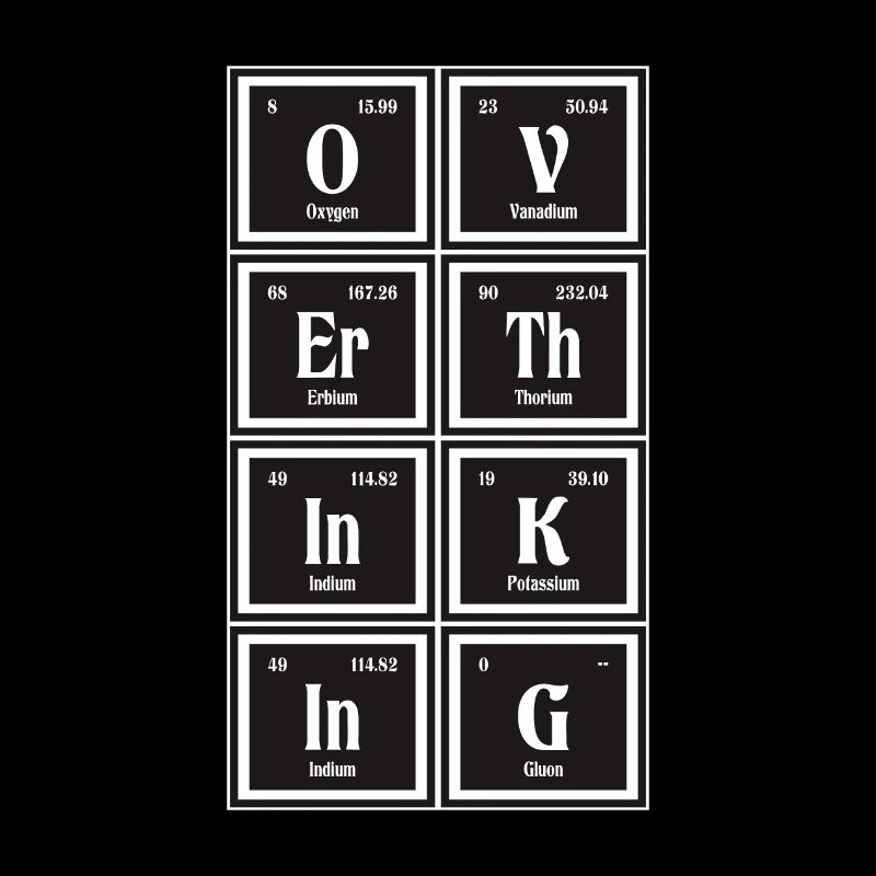 Overthinking | Periodic Table of Elements