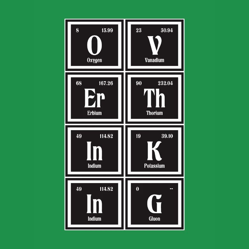 Overthinking | Periodic Table of Elements