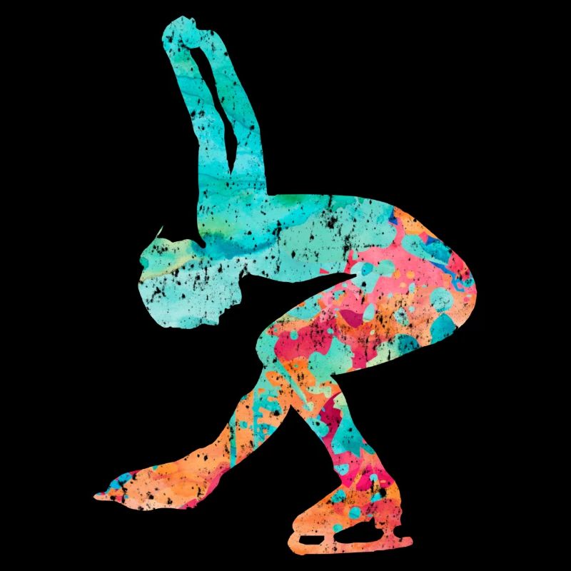 Eiskunstlauf PopArt