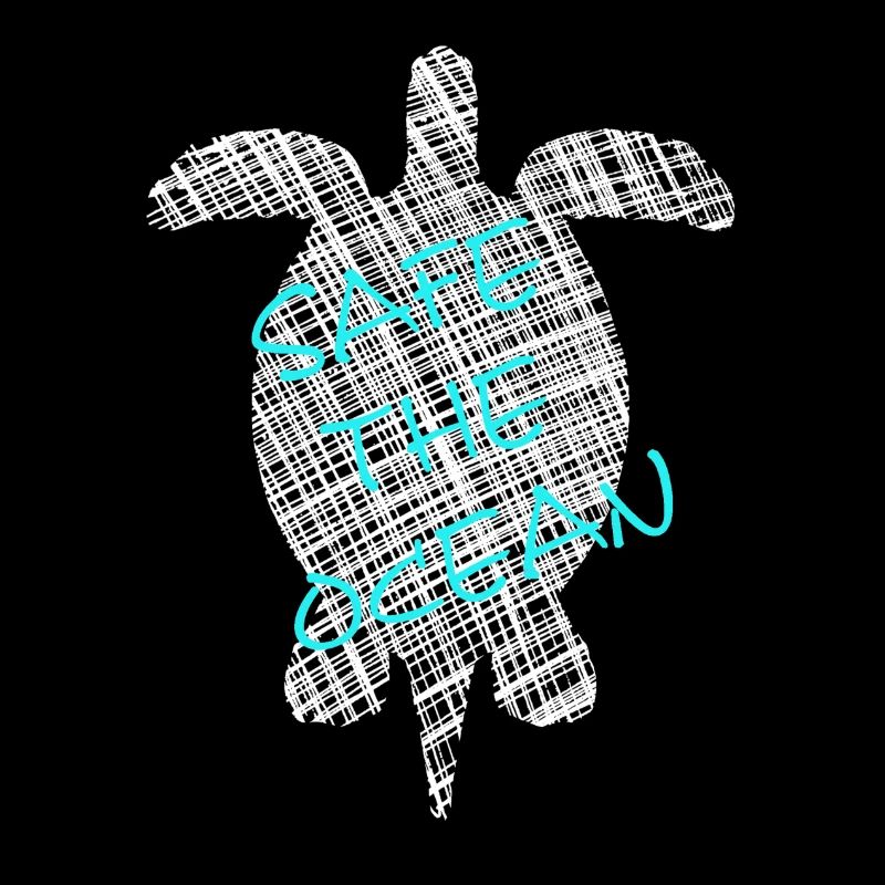 Save the Ocean Turtle Schildkröte