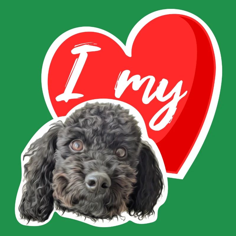 J’adore mon caniche