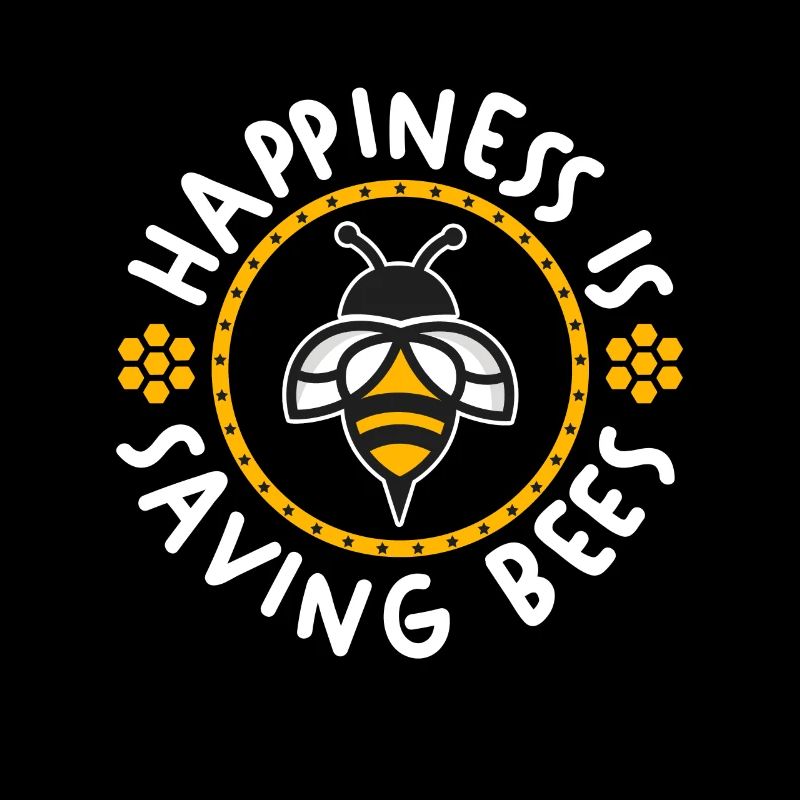Beekeeping Happiness Is Saving Apiarist Beekeeper