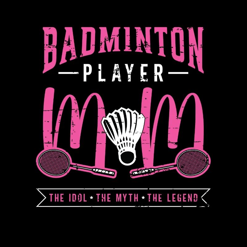 Maman joueuse de badminton L’idole aime le badminton