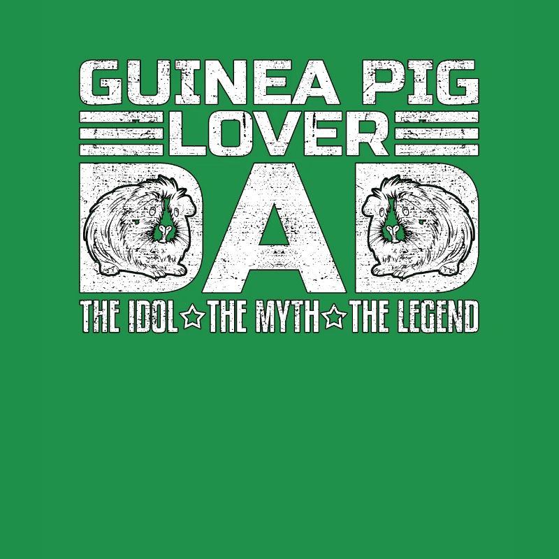 Cochon d’Inde Amant Papa L’idole Le propriétaire du cochon d’Inde