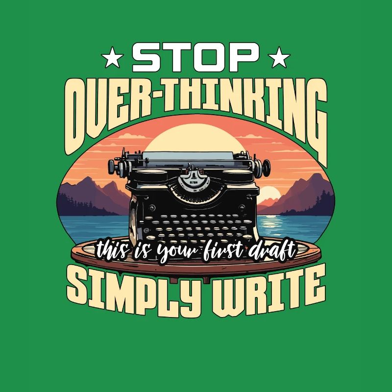 Writing Stop Over-Thinking Content Writer Novelist