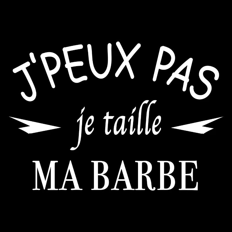 J'peux pas je taille ma barbe