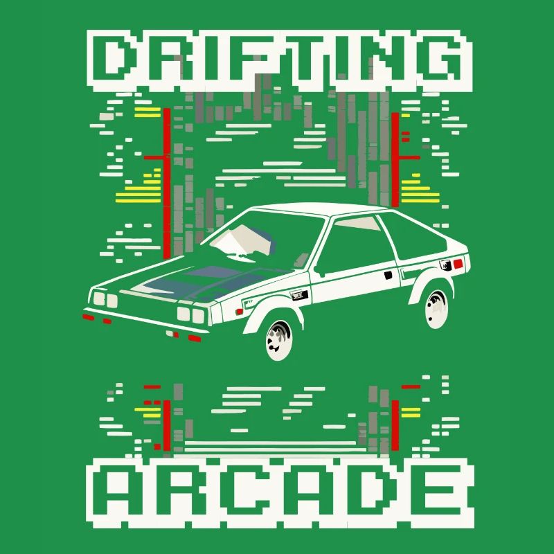 Drift Racing Fujiwara School Initial D-inspirierte