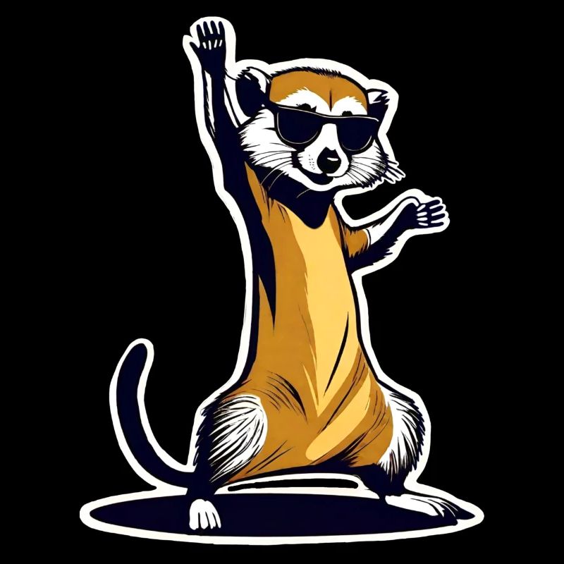 Tanzendes Erdmännchen