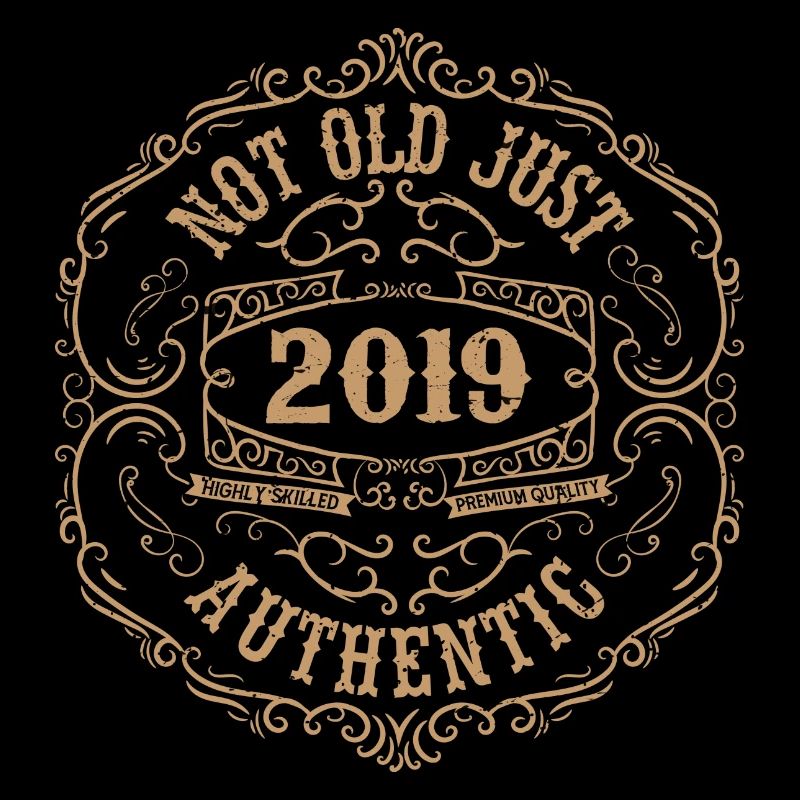 2019 Classic 2019 Retro 2019 Geburtstagsgeschenk