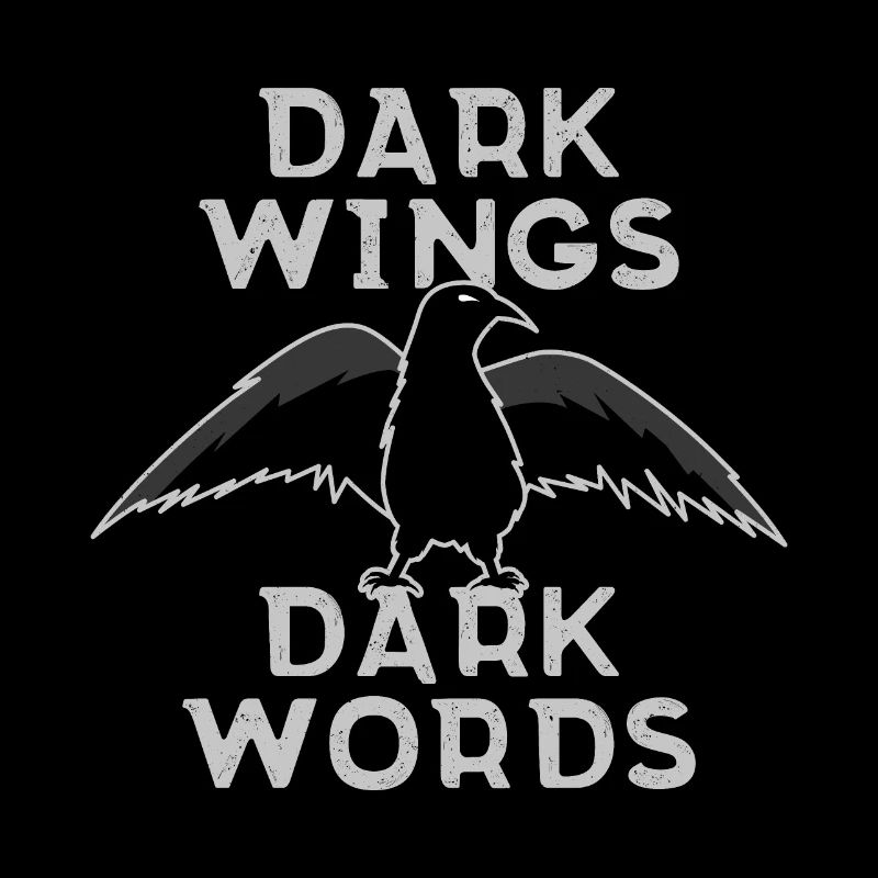 Dark Wings Dunkle Wörter