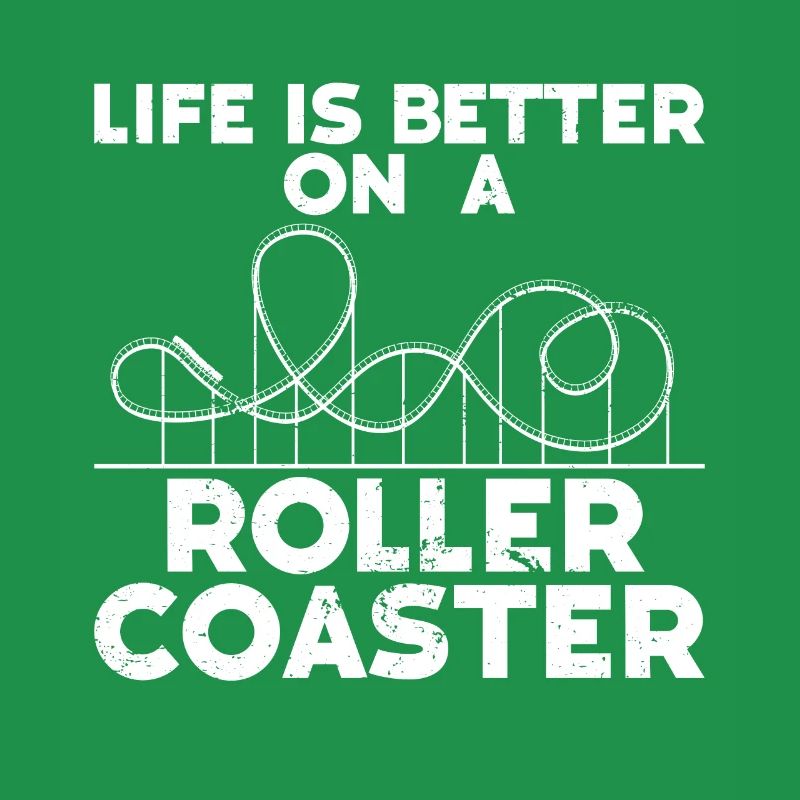 Roller Coaster Amusement Park Roller Coaster Ride