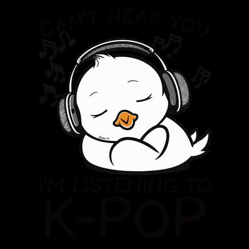 Je ne t’entends pas, j’écoute Kpop Duck K-pop