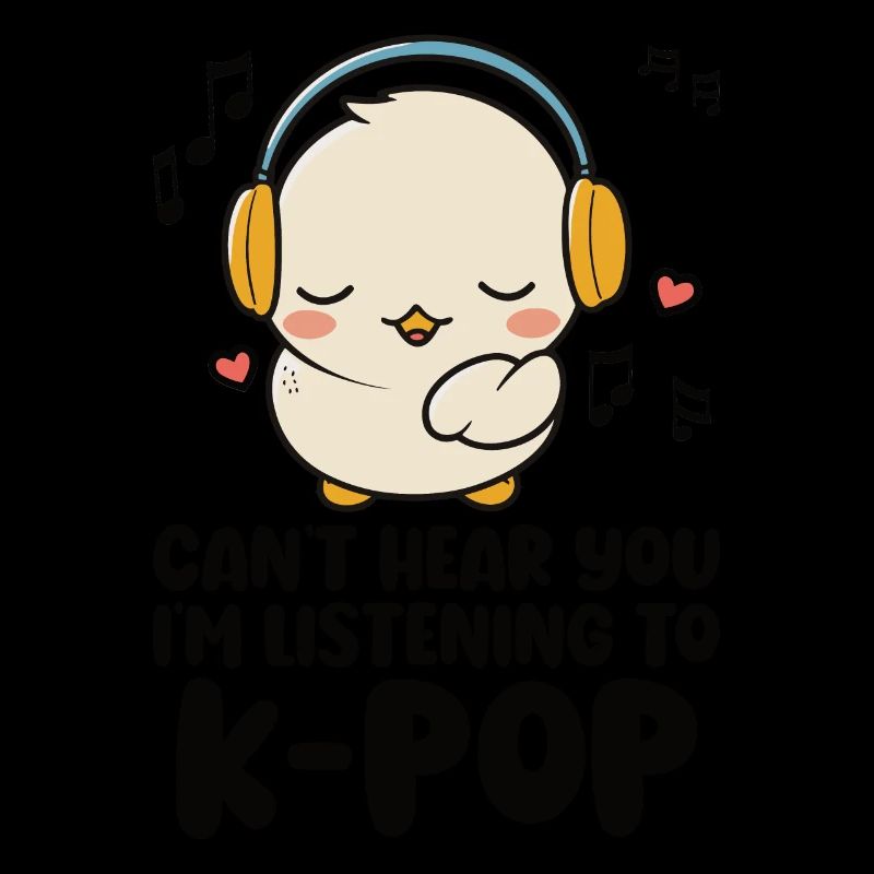 Je ne t’entends pas, j’écoute Kpop Duck K-pop