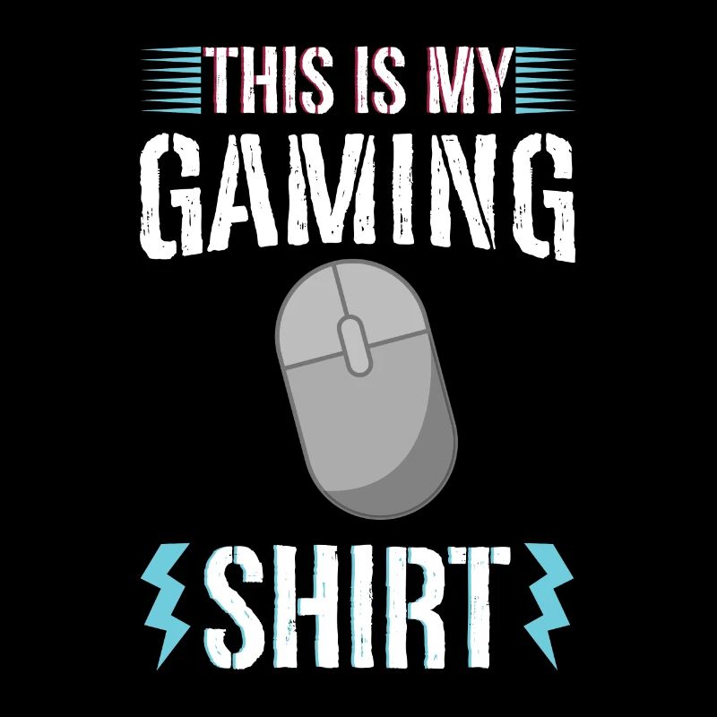 PC Video Gamer Computer Nerd Gaming WASD