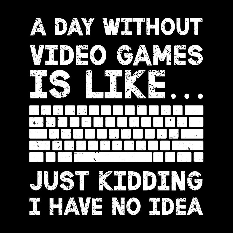 PC Video Gamer Computer Nerd Gaming WASD