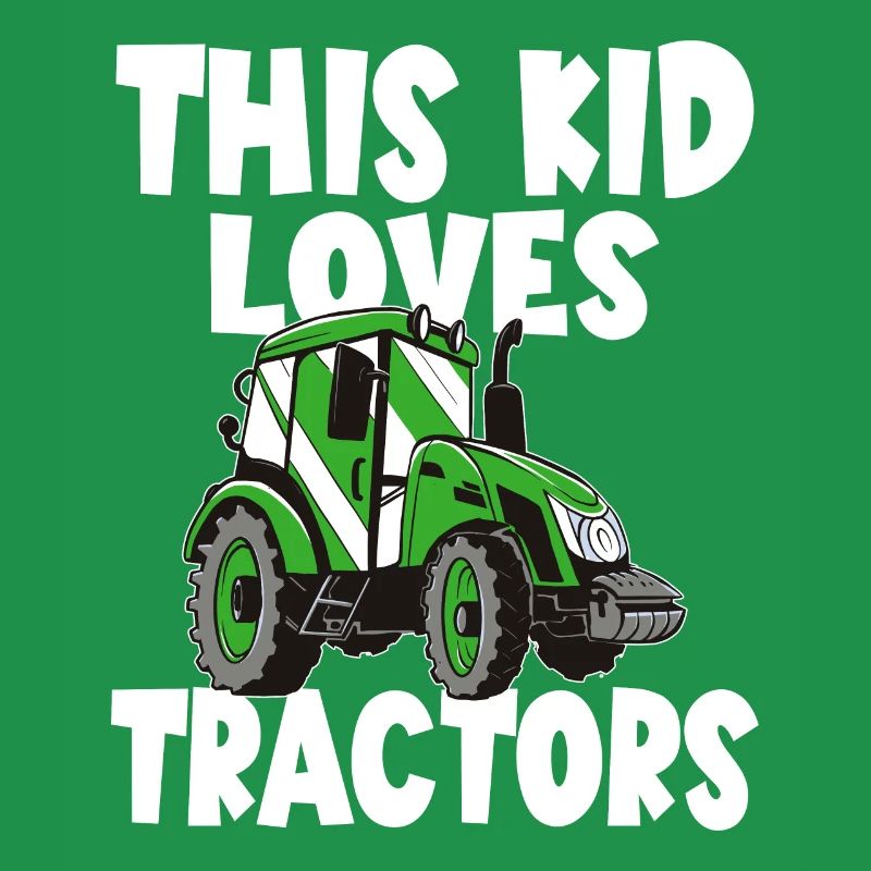 Traktorjunge Junger Bauer Traktorliebhaber