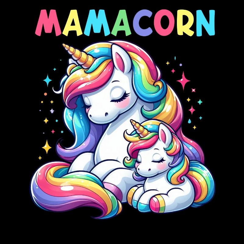 Mamacorn Einhornkostüm Lustige Mutter Mama