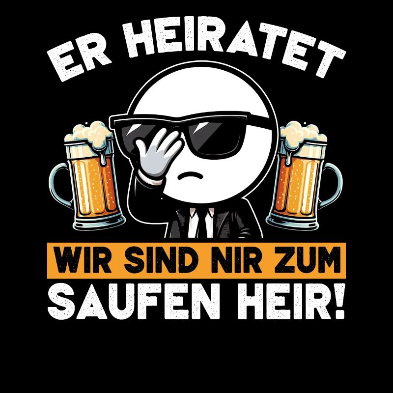 Der Bräutigam Lustiges Junggesellenabschied