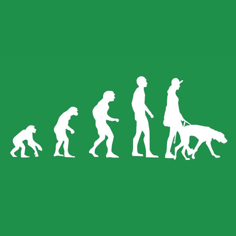 Evolution Hundehalter und Hund