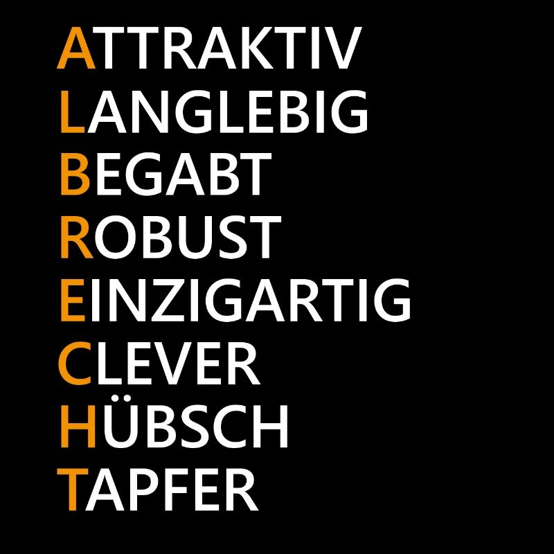 Albrecht Name Geschenk