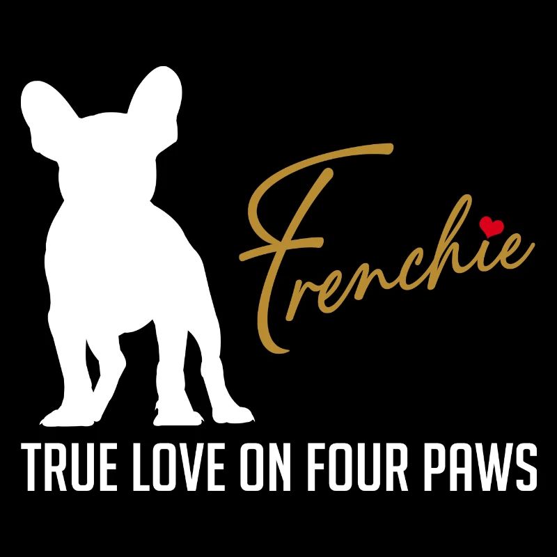 Frenchie love on four paws