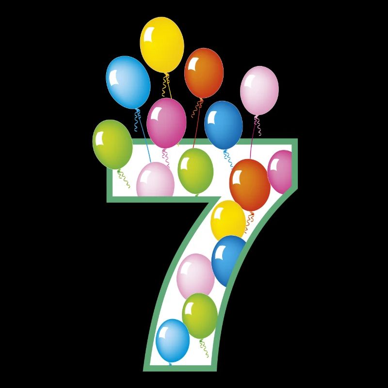 7 siebter Geburtstag Shirt