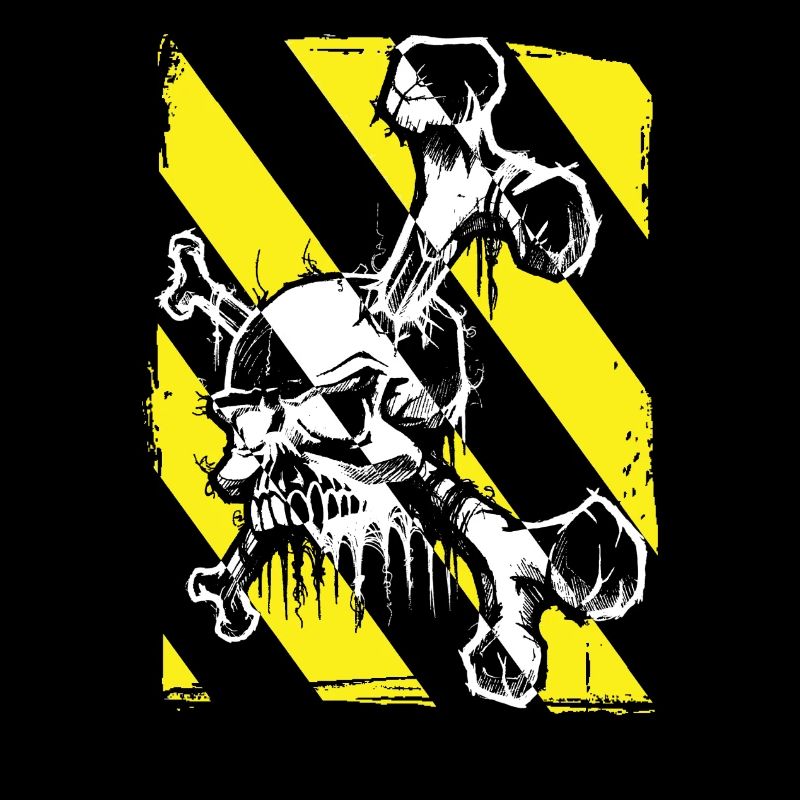 Striped skull