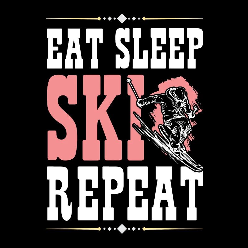 Manger Sleep Ski Répéter