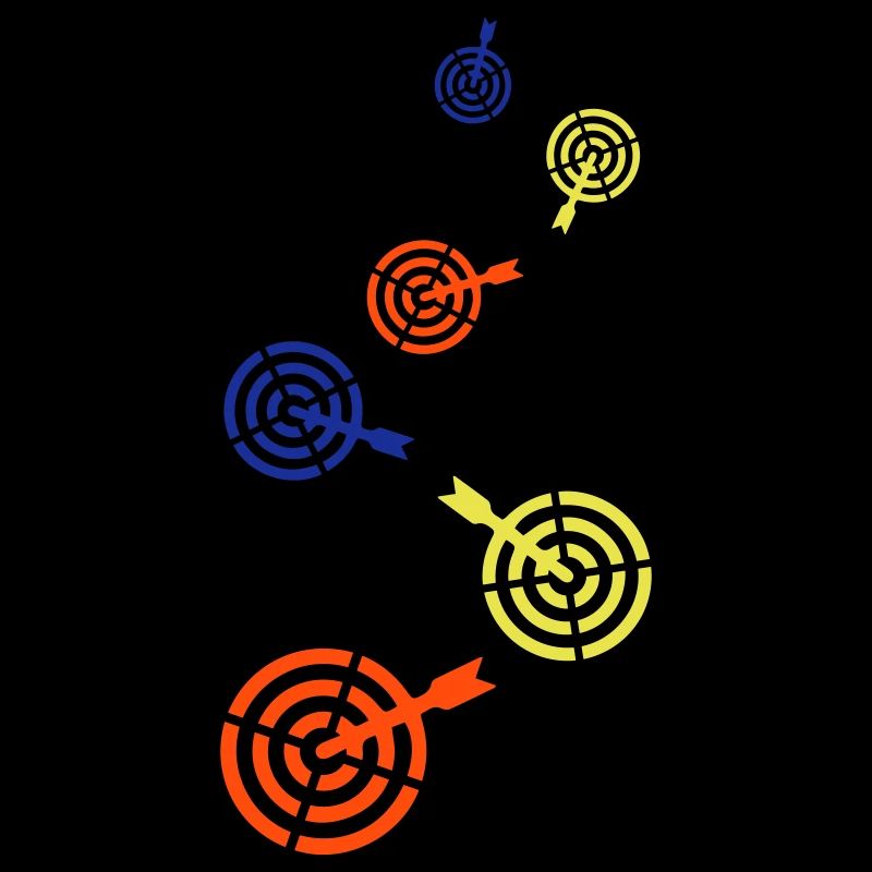 Symbole des fléchettes