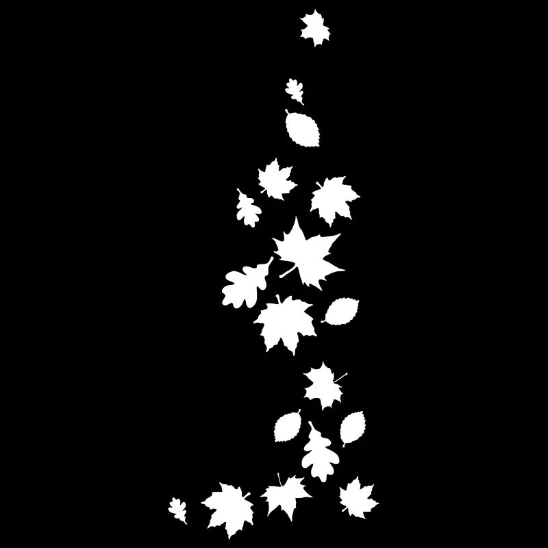 Les feuilles d'automne arbre d'érable chêne Beech Forest Park