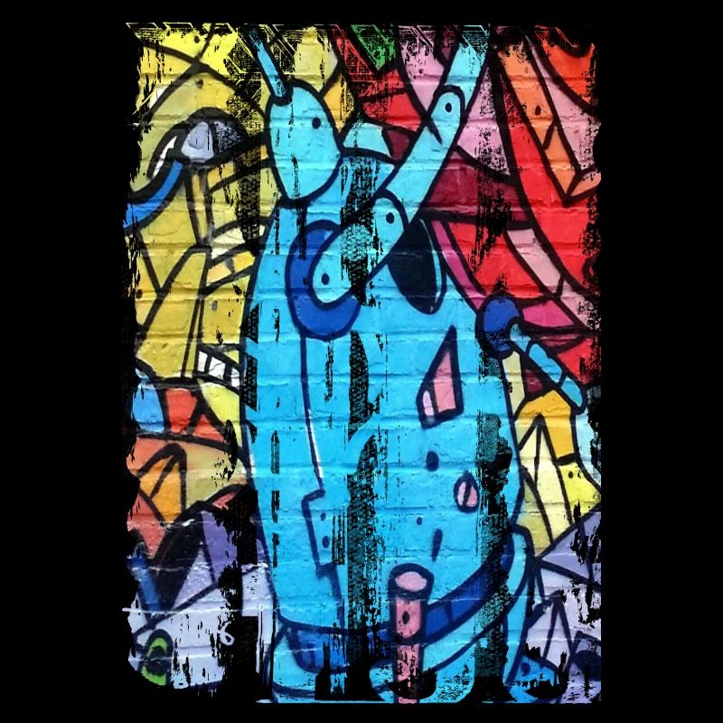 Graffiti style Splash hip hop colors painter color