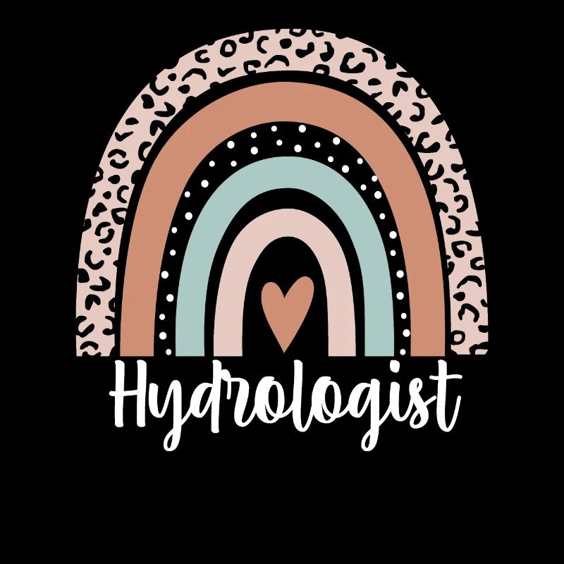 Hydrologe Regenbogenleopard Lustiger Hydrologe
