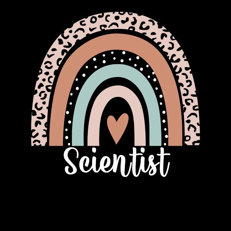 Scientist Rainbow Leopard Funny Scientist