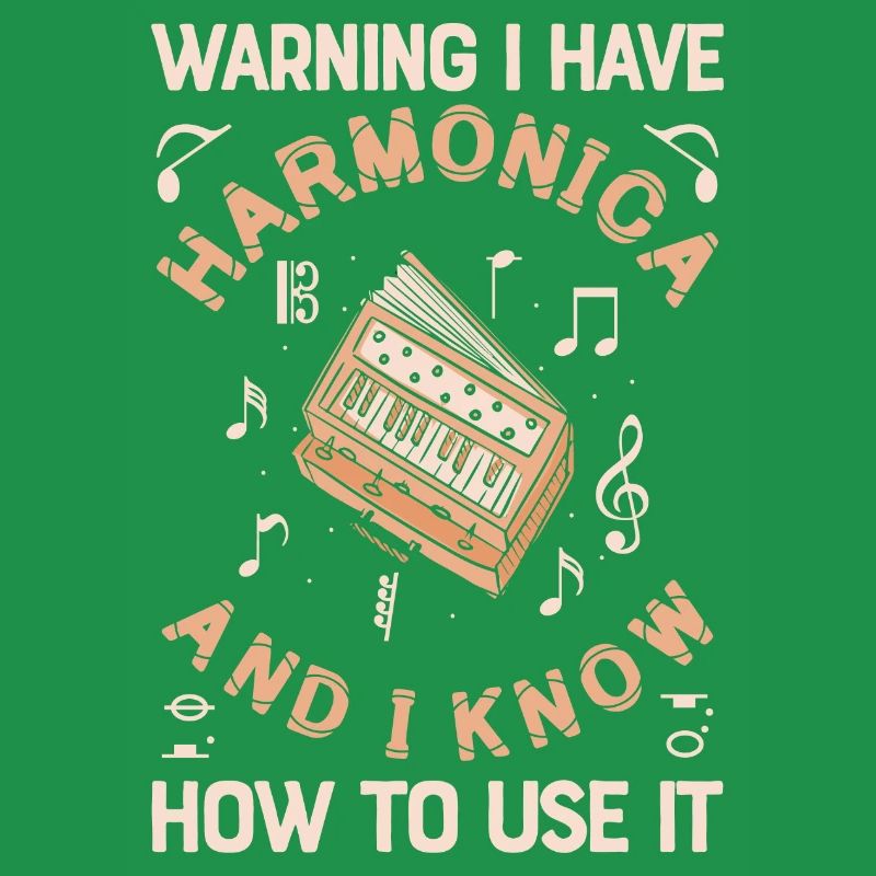 I Have A Harmonica Funny Harmonica Player