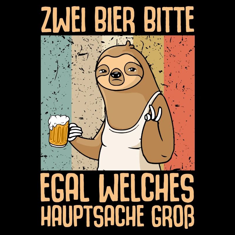 Zwei Bier bitte Hauptsache Groß