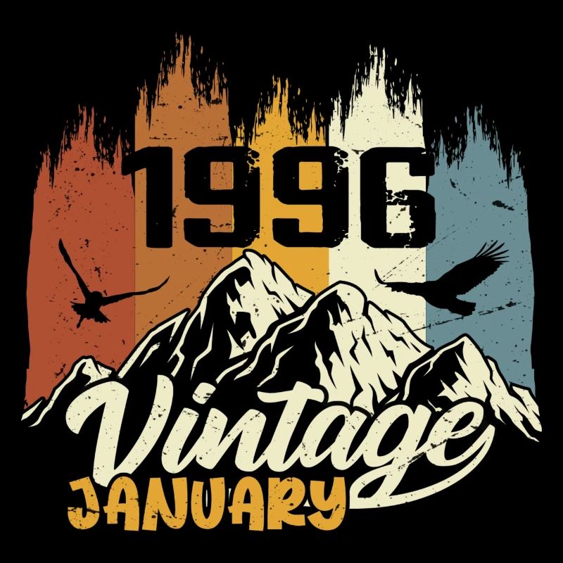 Anniversaire Janvier 1996 - Cadeau Janvier 1996