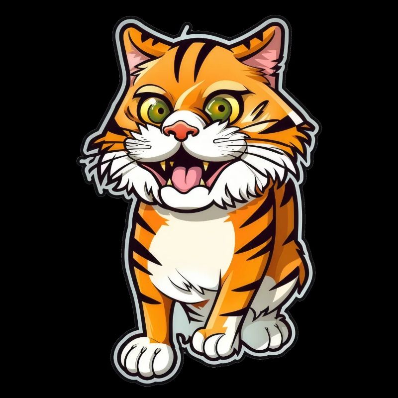 Tigre de dessin animé