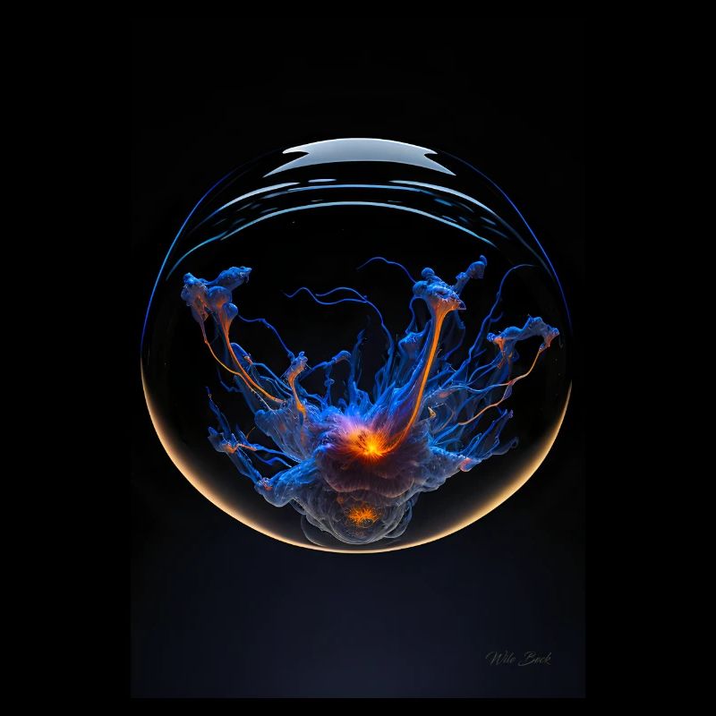 Kaos in einer Blase plasma 2