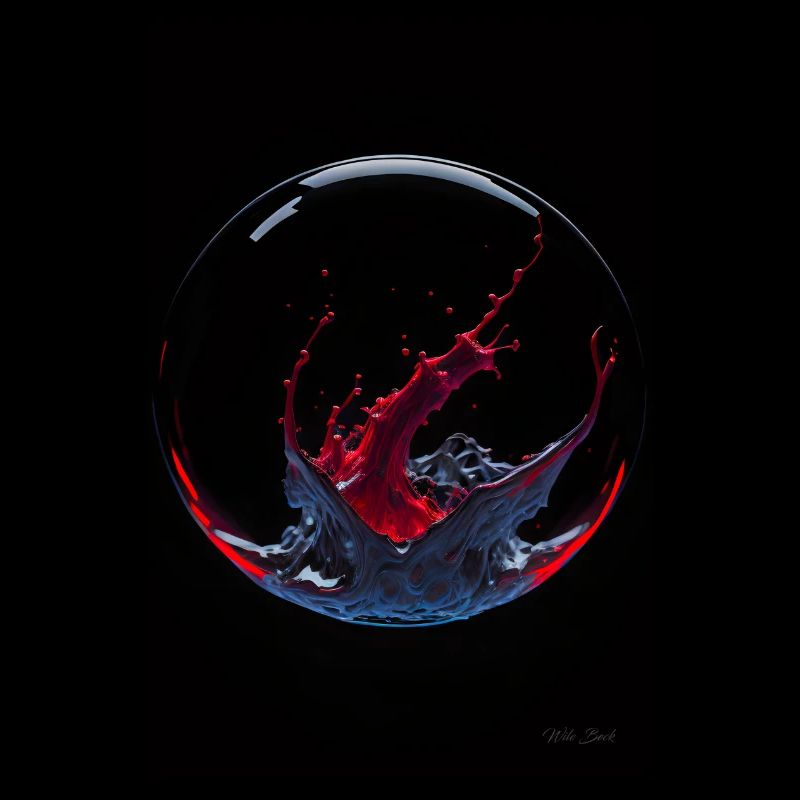 Kaos dans une bulle rouge3