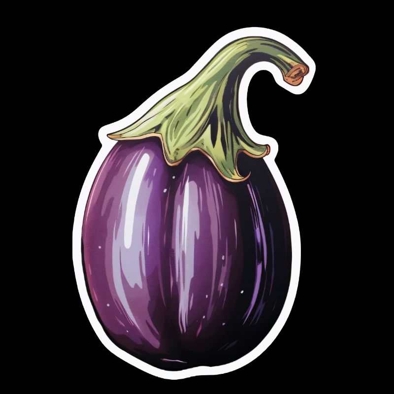 Aubergine bulbeuse
