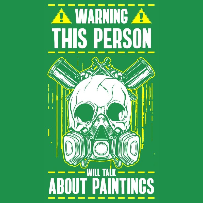 Painter spray can varnisher work